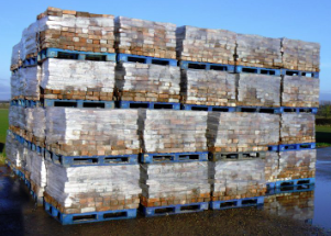 2 1/2” – 2 5/8 (65mm – 68mm) Reclaimed Handmade Bricks 0 2 1/2” – 2 5/8 (65mm – 68mm) Reclaimed Handmade Bricks