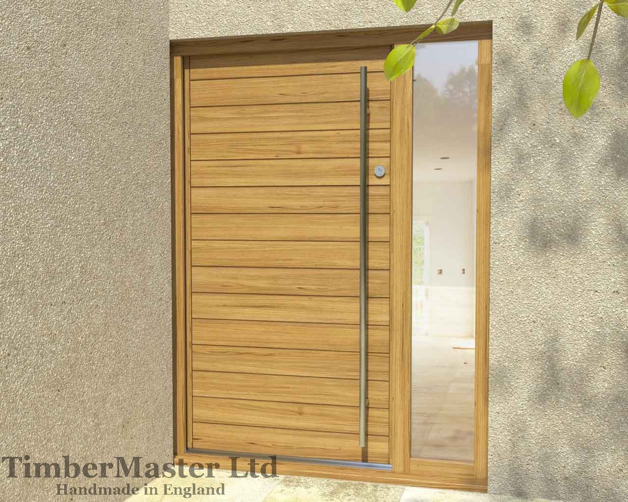 Contemporary Oak Door